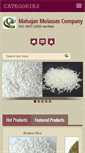 Mobile Screenshot of mahajanmolasses.com